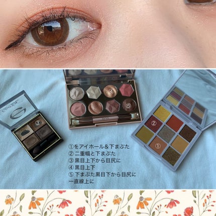 スキニーリッチシャドウ/excel/アイシャドウパレットを使ったクチコミ(2枚目)