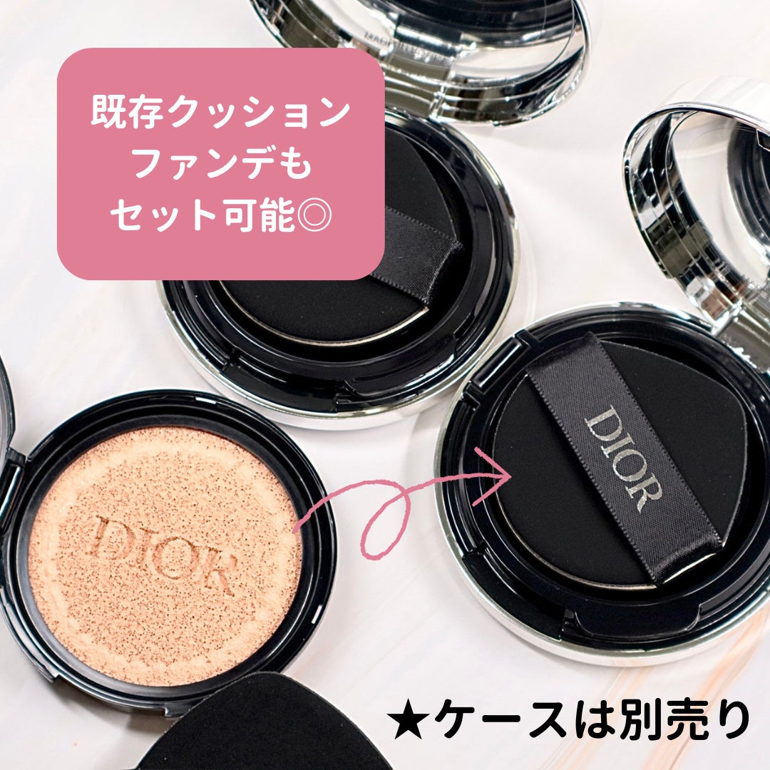 ディオールスキン フォーエヴァー クッション ケース(数量限定品)/Dior/その他化粧小物を使ったクチコミ(5枚目)