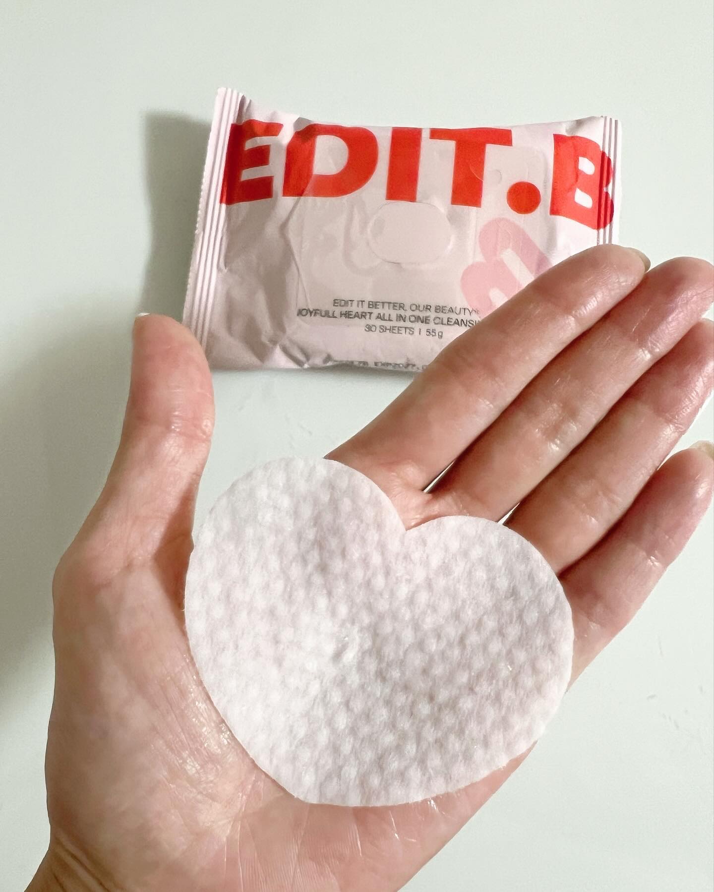 ジョイフルハートオールインワンクレンジングパッド/EDIT.B/クレンジングシートを使ったクチコミ（1枚目）