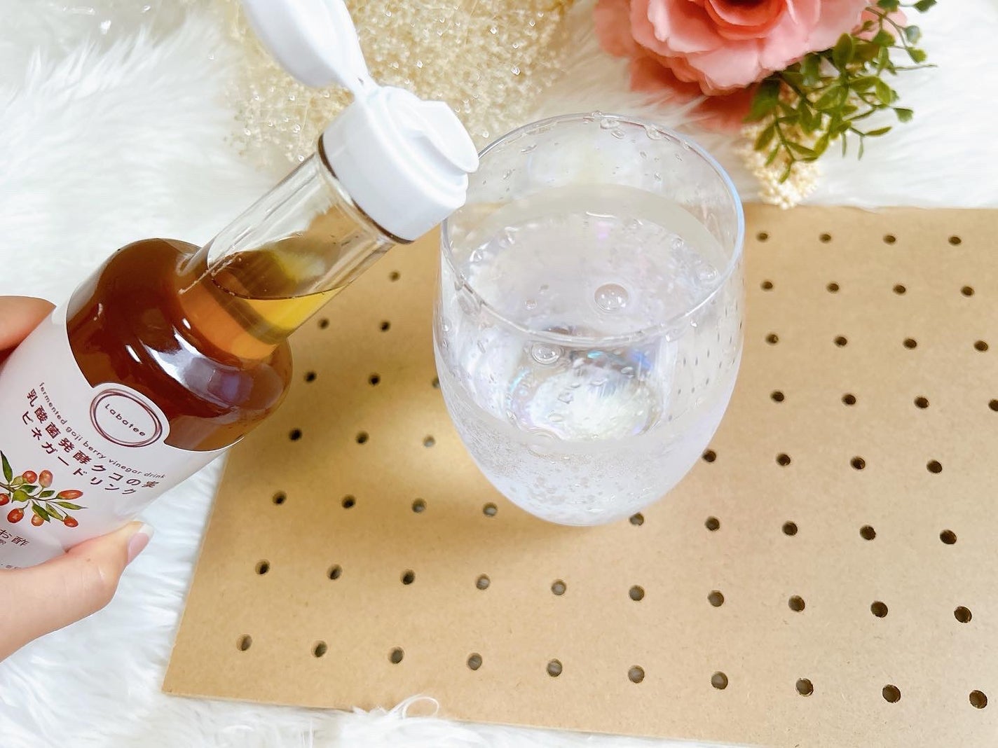 乳酸菌発酵 クコの実 ビネガードリンク /Labatee/その他飲むお酢を使ったクチコミ(6枚目)