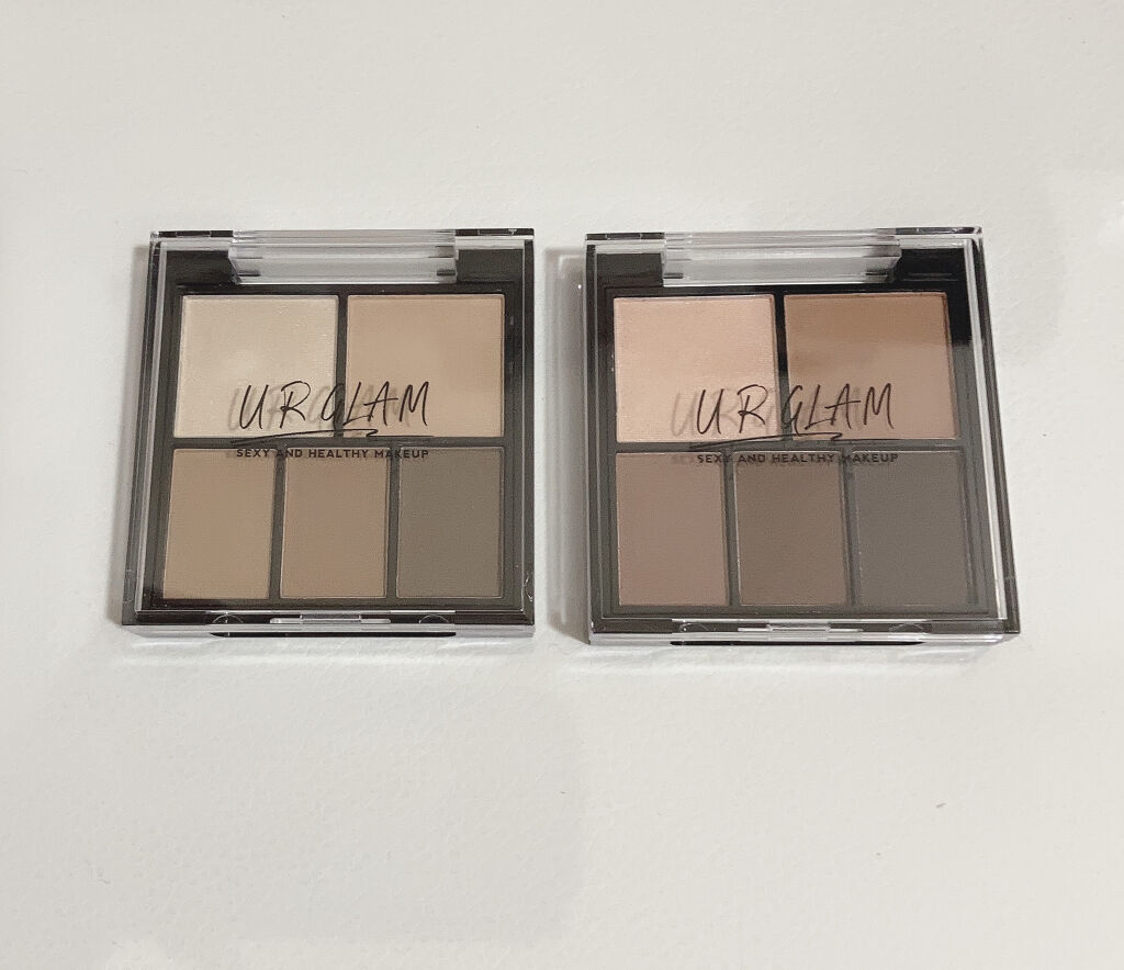 マルチアイパレット ピンクブラウン/U R GLAM/アイシャドウパレットを使ったクチコミ（1枚目）