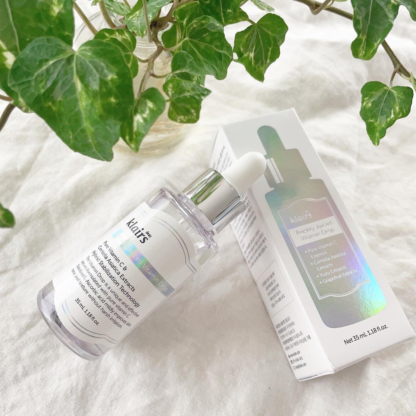 フレッシュリージュースドビタミンドロップ(35ml)/Klairs/美容液を使ったクチコミ(1枚目)