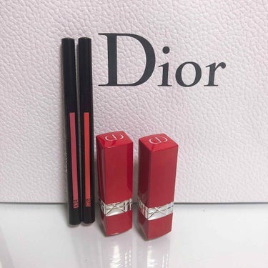 ルージュ ディオール インク リップ ライナー 028 アクトリス/Dior/口紅を使ったクチコミ（1枚目）