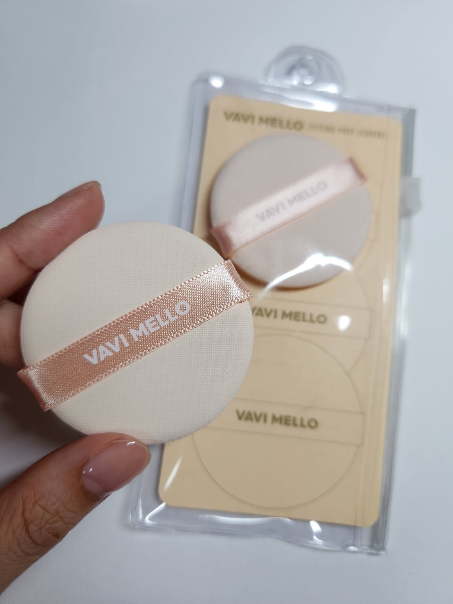 FITTING PUFF (COVER)/VAVI MELLO/パフ・スポンジを使ったクチコミ（1枚目）