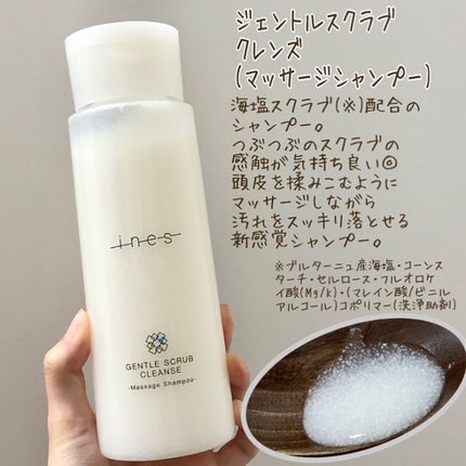 ジェントル スクラブ クレンズ/ines/市販シャンプーを使ったクチコミ(1枚目)