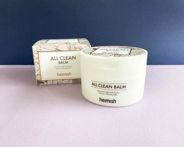 heimish オールクリーンバームのクチコミ「ヘイミッシュのALL CLEAN BALM Qoo10で買ったのでレビューします！

今使って.....」（1枚目）