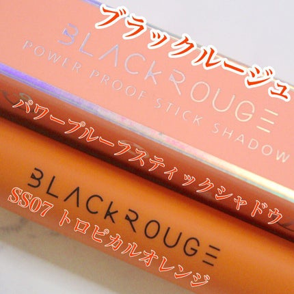 パワープルーフスティックシャドウ/BLACK ROUGE/スティックアイシャドウを使ったクチコミ(2枚目)