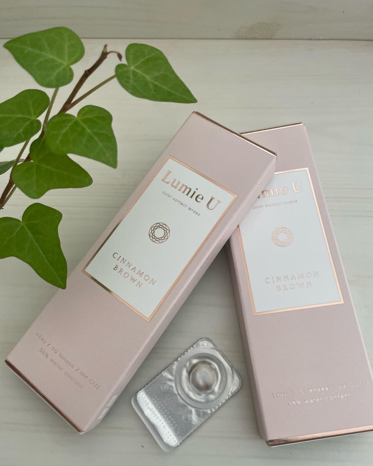 Lumie U 1day シナモンブラウン/Lumie U/ワンデー（１DAY）カラコンを使ったクチコミ（2枚目）