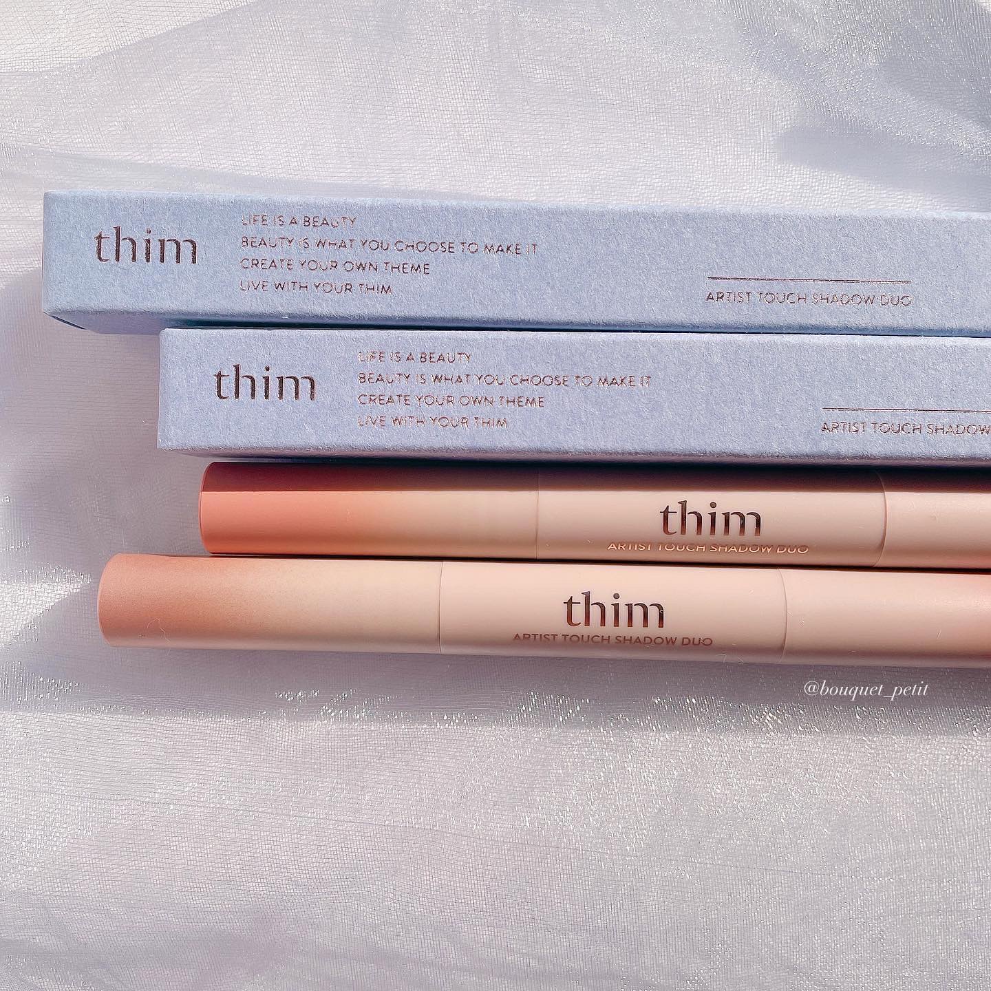 Artist Touch Shadow Duo/thim/スティックアイシャドウを使ったクチコミ（1枚目）