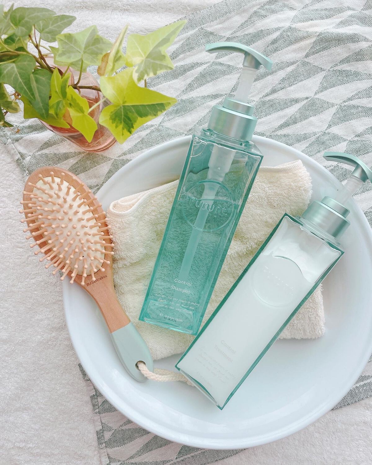 プルント コントロール美容液シャンプー/トリートメント/Purunt./市販シャンプーを使ったクチコミ(6枚目)