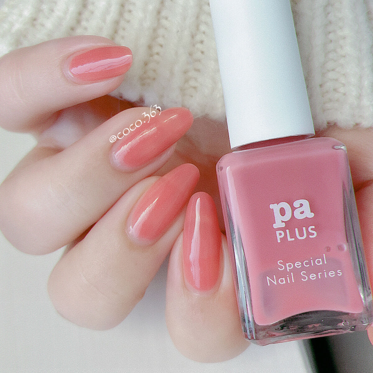 ●ネイルおまとめ　デパコス込み！ 色香漂う上品ピンクネイル/ ・ #コスメデコルテ #ネイルエナメル