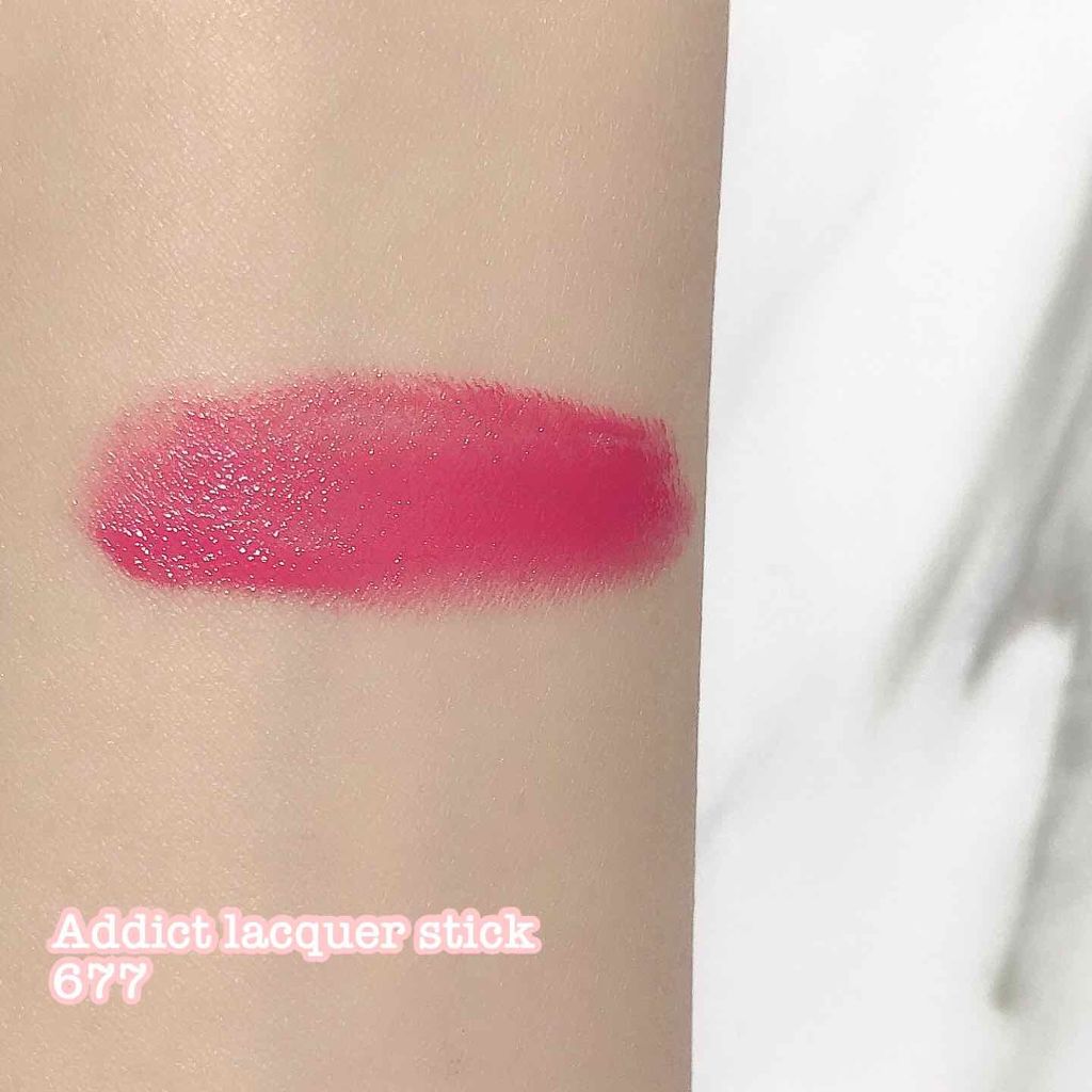 ディオール アディクト ラッカー スティック/Dior/口紅を使ったクチコミ（2枚目）