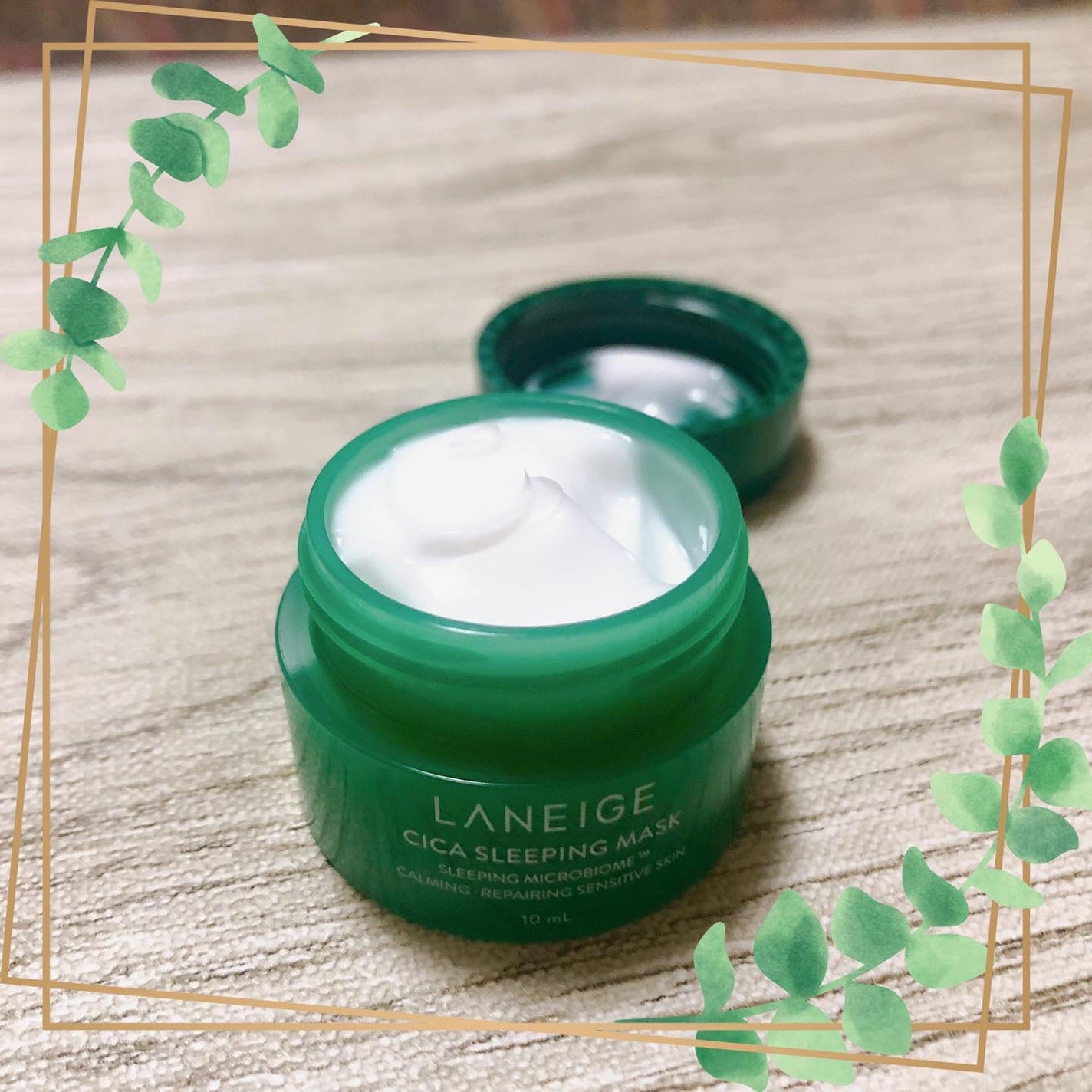 シカスリーピングマスク/LANEIGE/フェイスクリームを使ったクチコミ(2枚目)