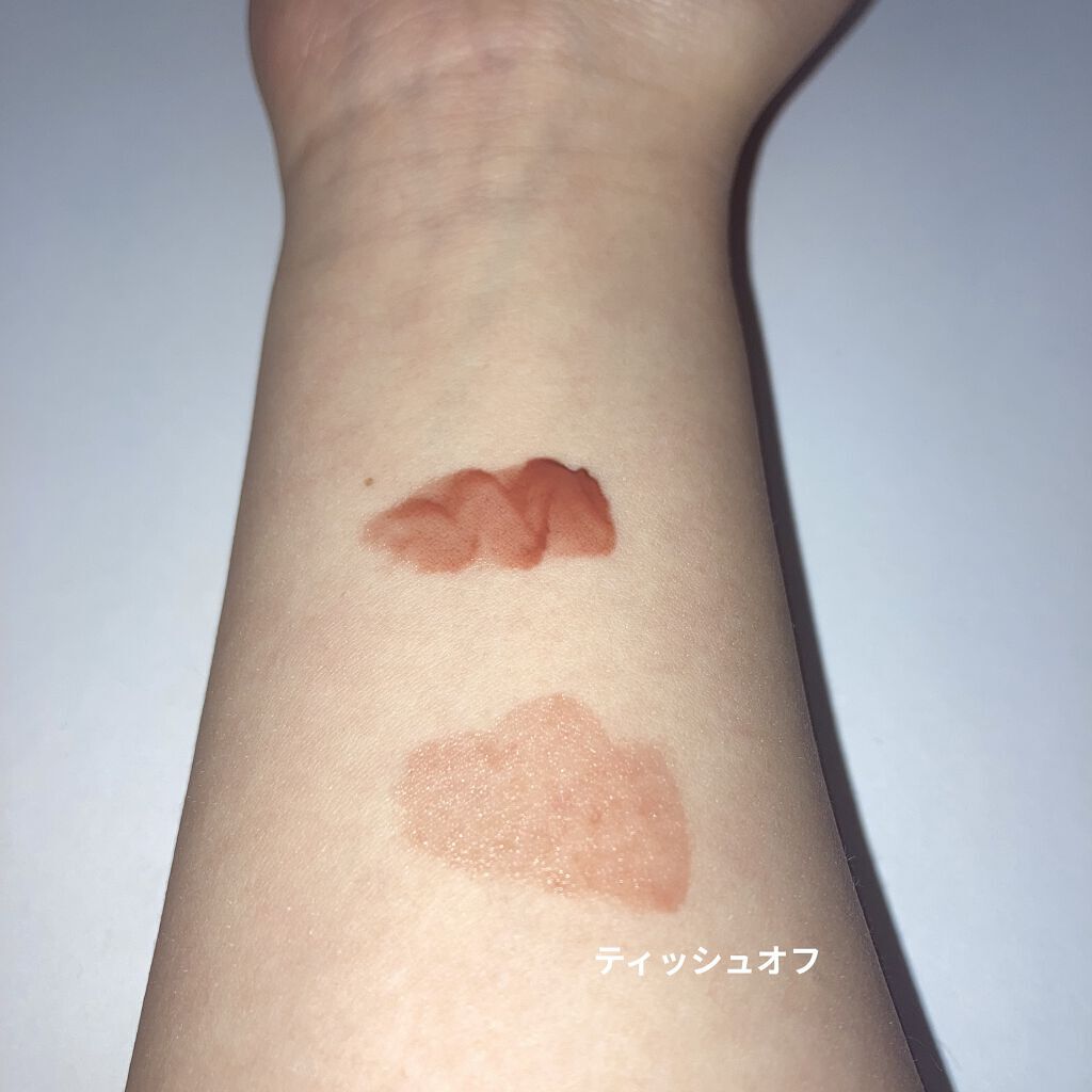 ジューシーラスティングティント/rom&nd/リップティントを使ったクチコミ（3枚目）