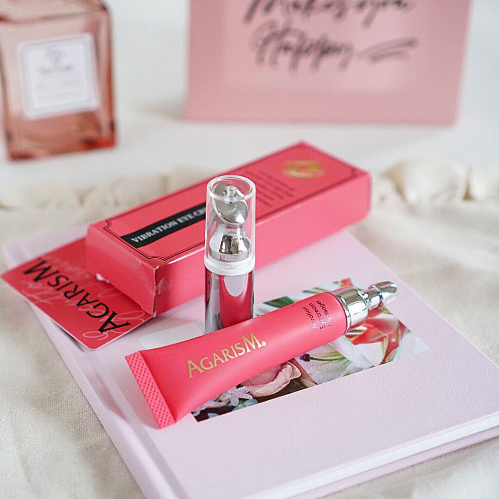 アイキュット マッサージャークリーム/AGARISM/アイケア・アイクリームを使ったクチコミ（1枚目）