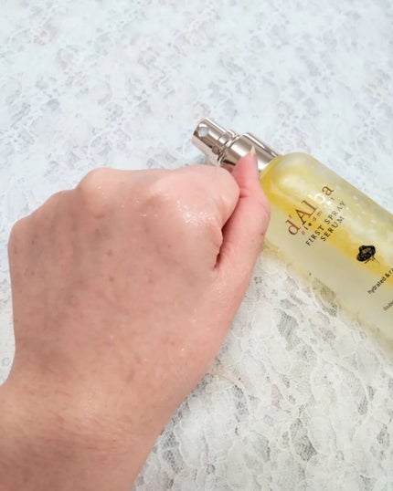 ダルバ ホワイトトリュフファーストスプレーセラム/ダルバ/ミスト状化粧水を使ったクチコミ(2枚目)