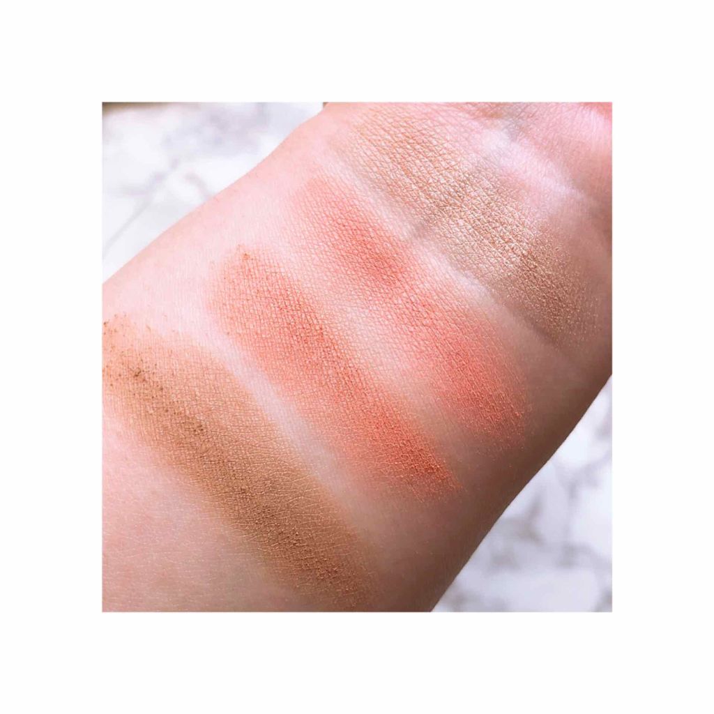 トータルフェイスパレット/e.l.f. Cosmetics/パウダーチークを使ったクチコミ（3枚目）