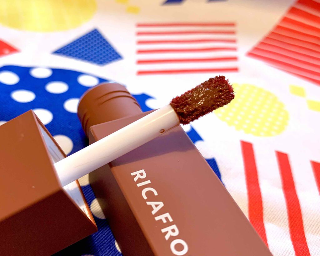 ジューシーリブティント/RICAFROSH/リップティントを使ったクチコミ(2枚目)