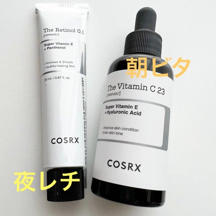 RXザ・レチノール0.1クリーム/COSRX/フェイスクリームを使ったクチコミ(1枚目)