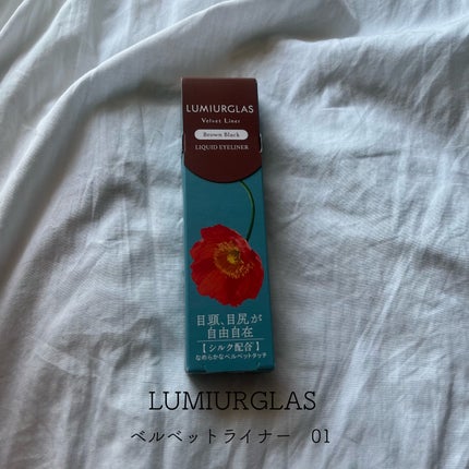 ベルベットライナー/LUMIURGLAS/リキッドアイライナーを使ったクチコミ(1枚目)