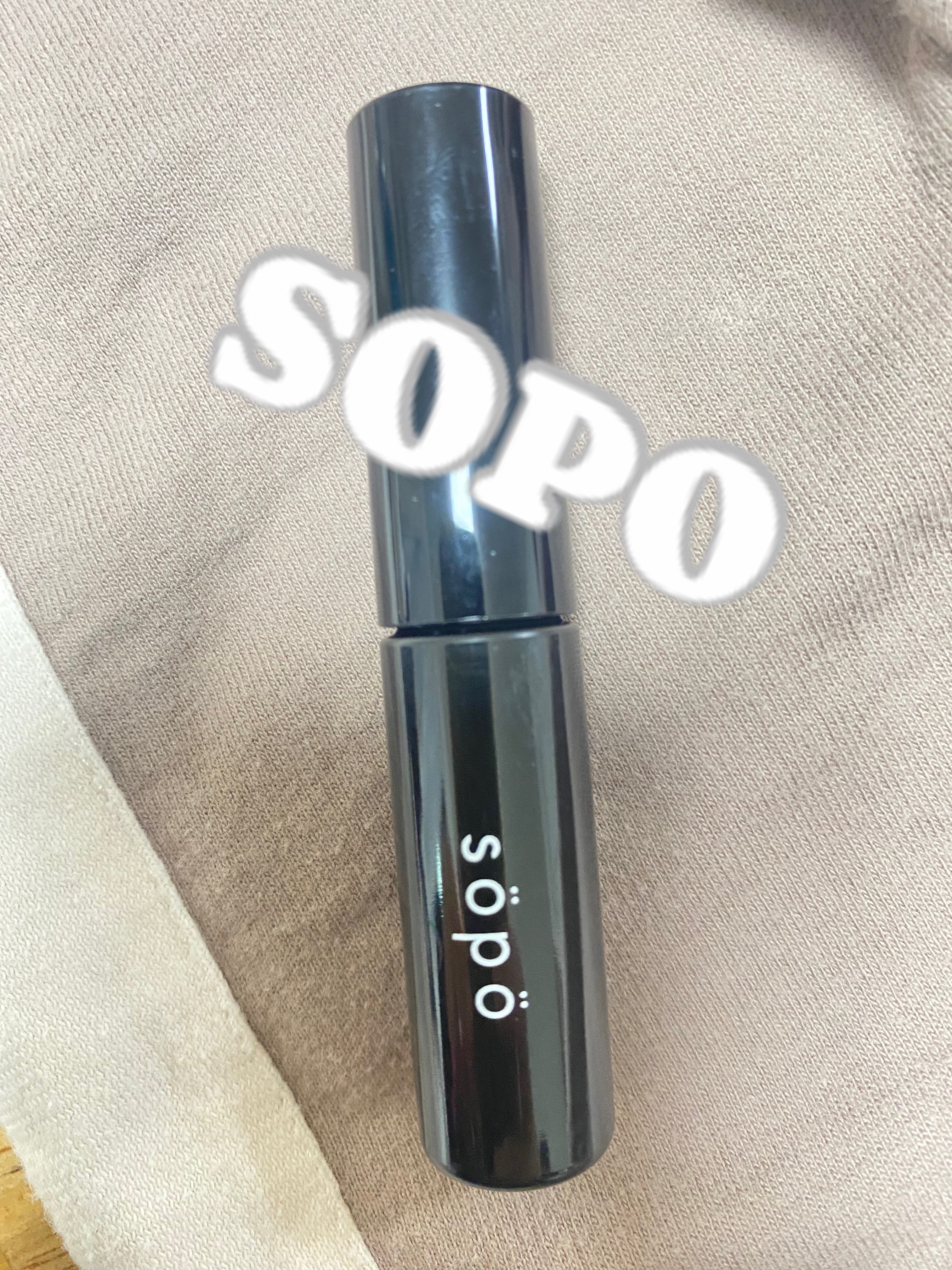 カラーマスカラ/sopo/マスカラを使ったクチコミ（1枚目）