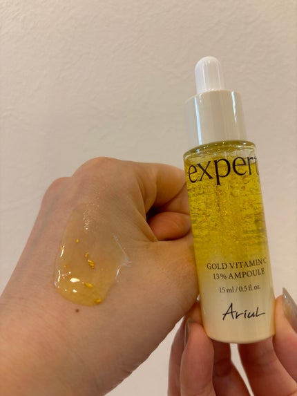 ゴールドビタミンC13%アンプル/Ariul/美容液を使ったクチコミ(4枚目)
