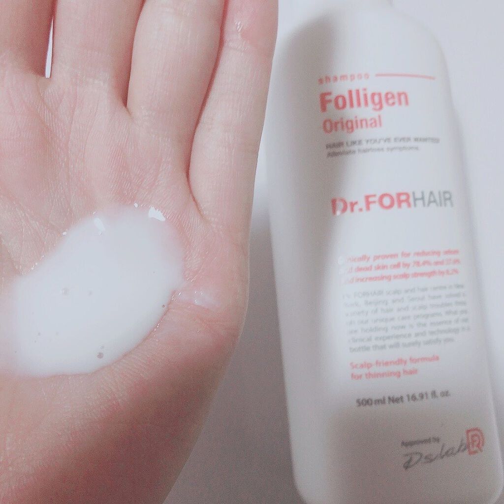 フォリゲン シャンプー／トリートメント/Dr.FORHAIR/市販シャンプーを使ったクチコミ（2枚目）