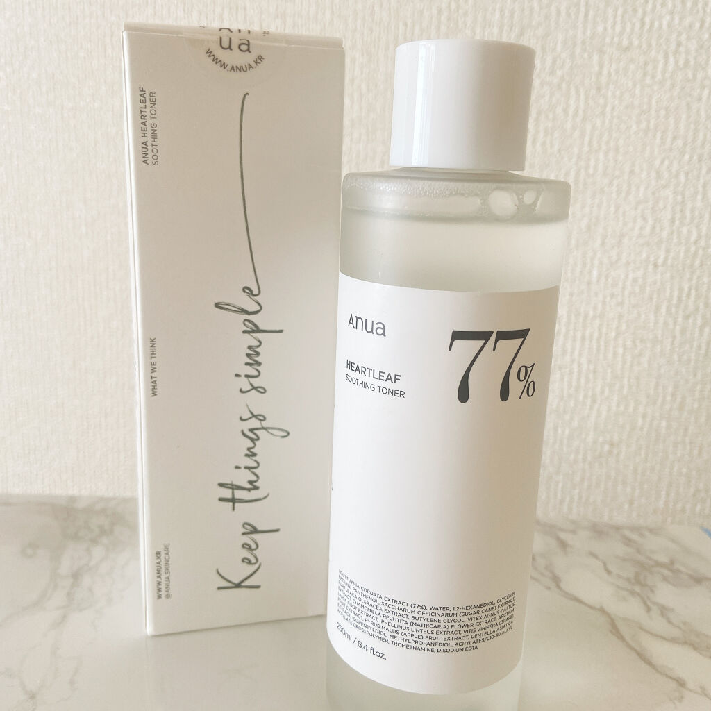 ドクダミ 77 スージングトナー/Anua/化粧水を使ったクチコミ（2枚目）