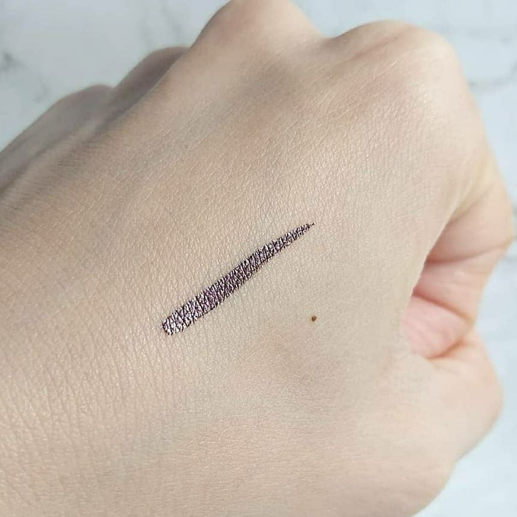 ジェルリキッドライナー GY802 パープルグレー/MAJOLICA MAJORCA/リキッドアイライナーを使ったクチコミ（2枚目）