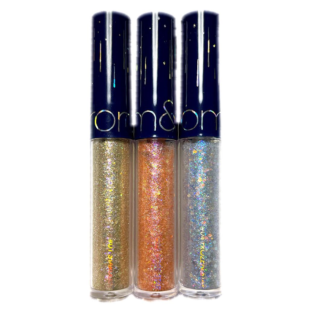 リキッド グリッター シャドウ/rom&nd/グリッターを使ったクチコミ（2枚目）