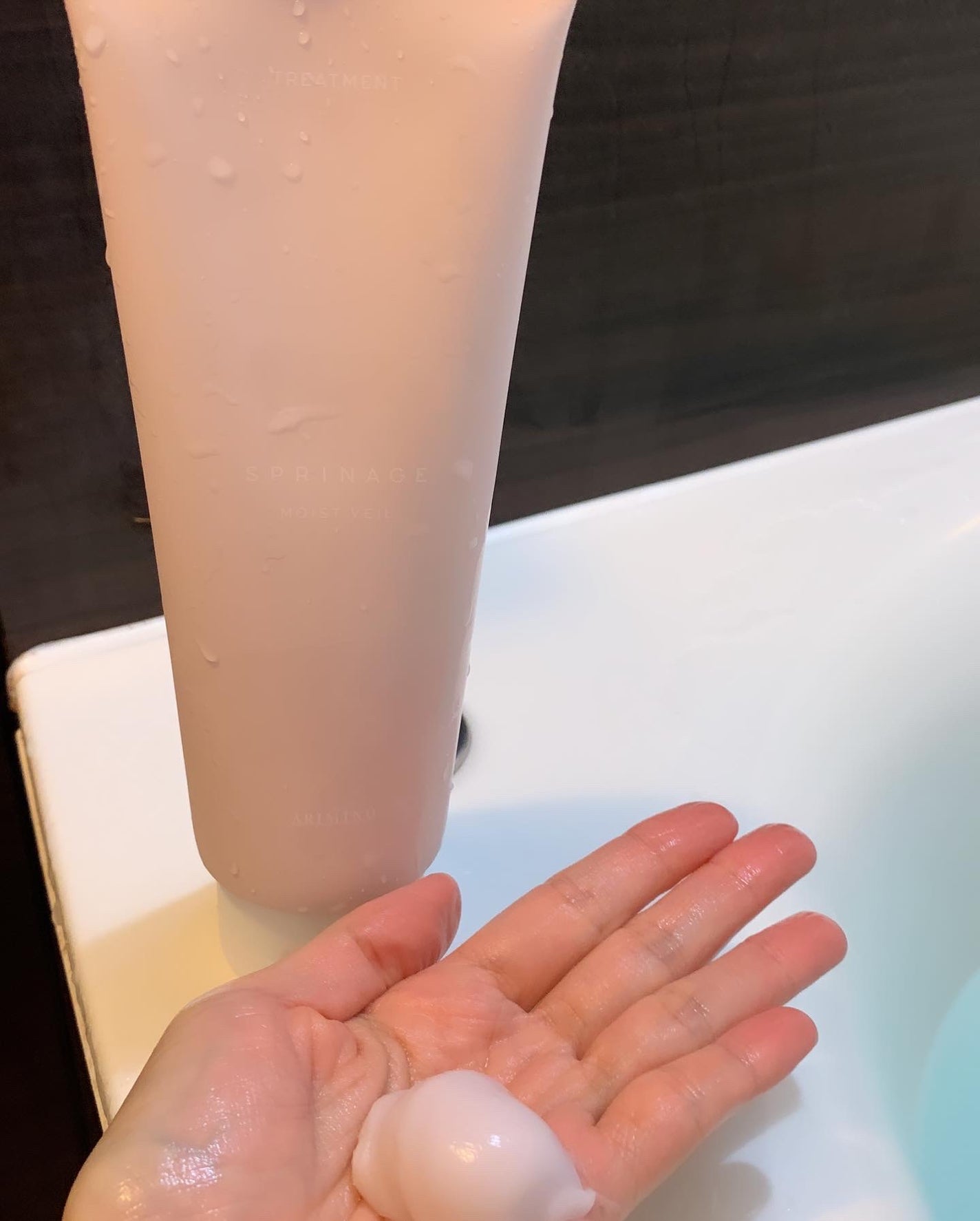 スプリナージュ シャンプー/トリートメント モイストヴェール/アリミノ/サロンシャンプーを使ったクチコミ(2枚目)