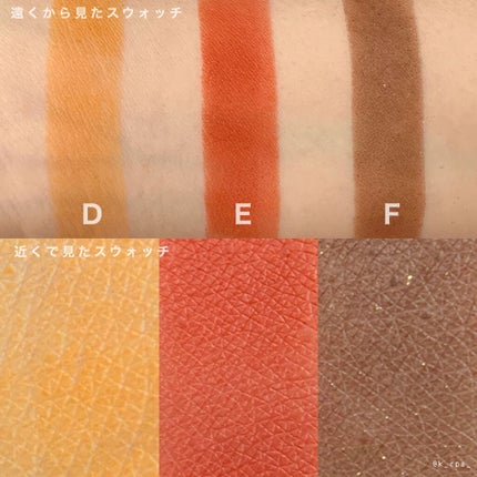 クォーツ 9色アイシャドウパレット(ドリームランドアイシャドウ)/ZEESEA/アイシャドウパレットを使ったクチコミ(5枚目)