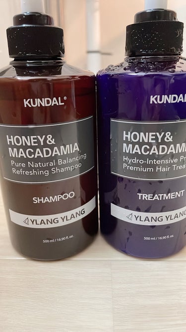 ハニー&マカデミアシャンプー／トリートメント  イランイラン Ylang ylang/KUNDAL/シャンプー・コンディショナーを使ったクチコミ（1枚目）