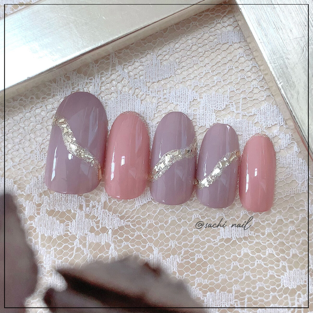 オフィスネイルのネイルデザイン | ネイルホリック パーティーフレーク