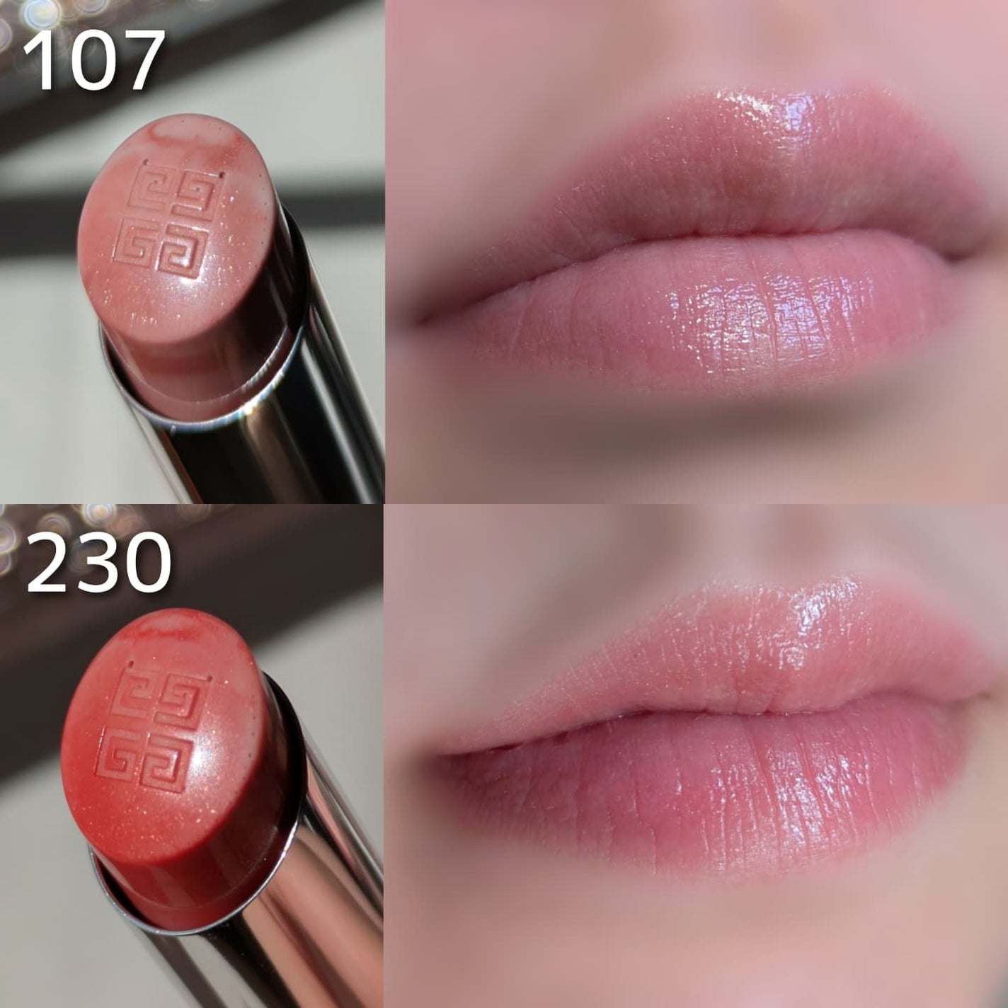 ローズ・パーフェクト/GIVENCHY/リップバームを使ったクチコミ(4枚目)