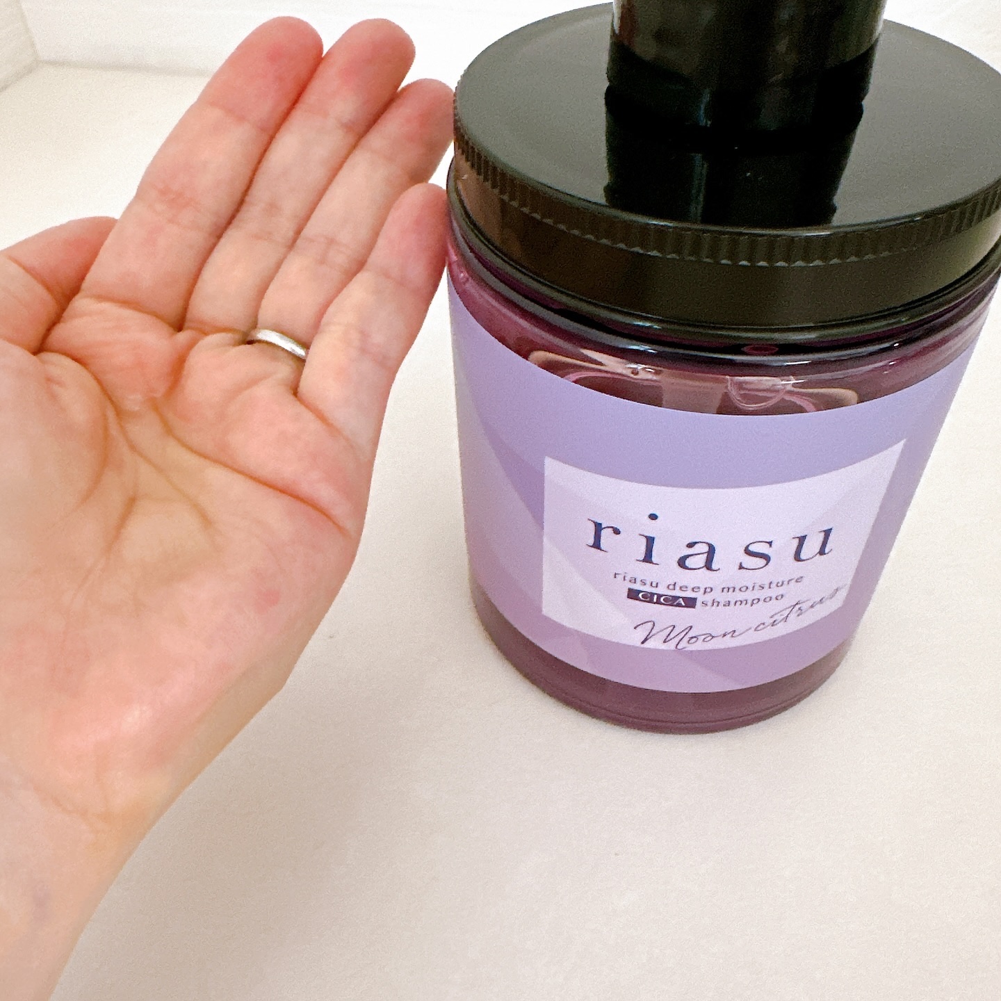 リアス ディープ モイスチャー シカ ヘアオイル/riasu/ヘアミルクを使ったクチコミ（2枚目）