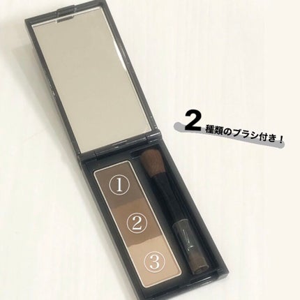 ケイト デザイニングアイブロウ3D/KATE/パウダーアイブロウを使ったクチコミ(2枚目)