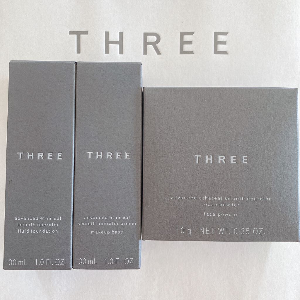 アドバンスドエシリアルスムースオペレーター プライマー/THREE/化粧下地を使ったクチコミ(2枚目)