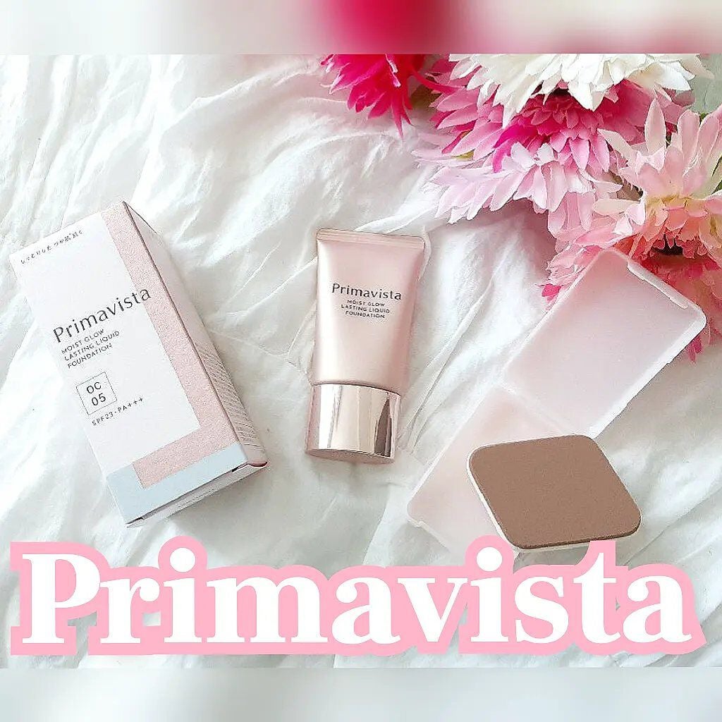 モイストグロウ ラスティング リキッド/プリマヴィスタ/リキッドファンデーションを使ったクチコミ(1枚目)