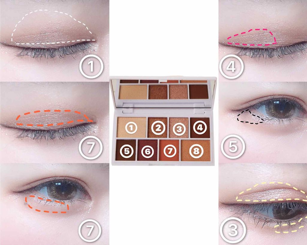 ミニチョコレートアイシャドウパレット/MAKEUP REVOLUTION/アイシャドウパレットを使ったクチコミ(3枚目)