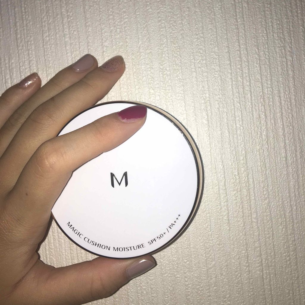 M クッション ファンデーション(モイスチャー)/MISSHA/クッションファンデーションを使ったクチコミ(1枚目)