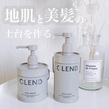 リッチモイスト ディープクレンジング ミネラル シャンプー/ディープリペア ミネラル トリートメント/CLEND/シャンプー・コンディショナーを使ったクチコミ（1枚目）