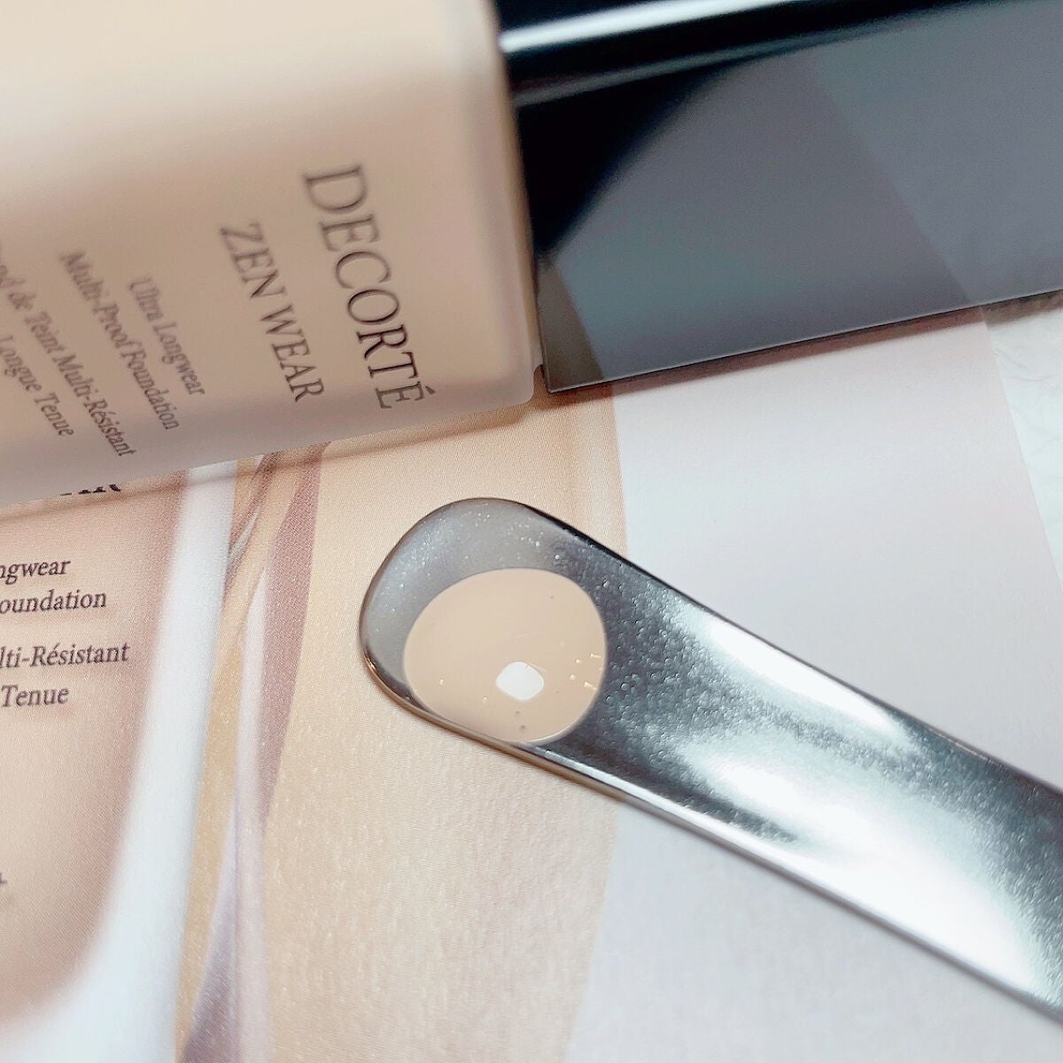 ゼン ウェア フルイド/DECORTÉ/リキッドファンデーションを使ったクチコミ(2枚目)
