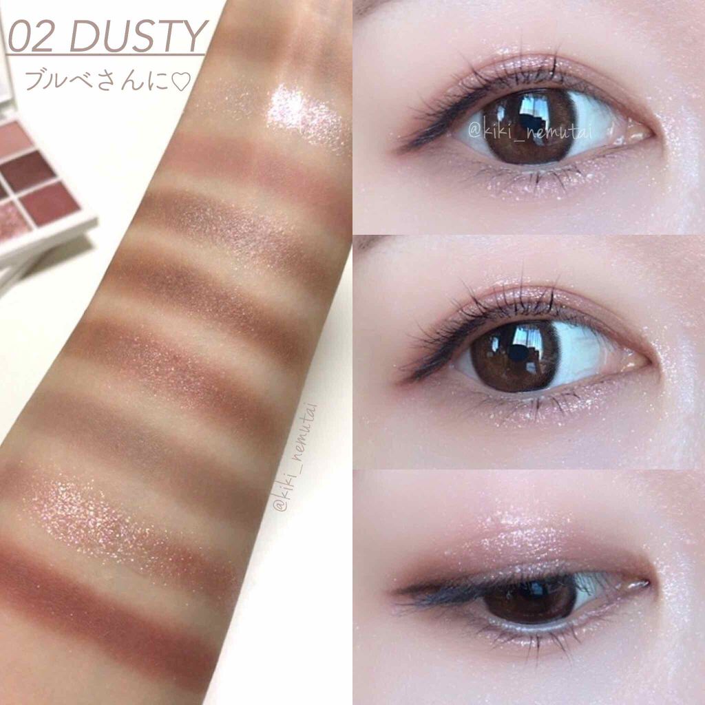 TERRAZZO Shadow palette/HOLIKA HOLIKA/アイシャドウパレットを使ったクチコミ（3枚目）