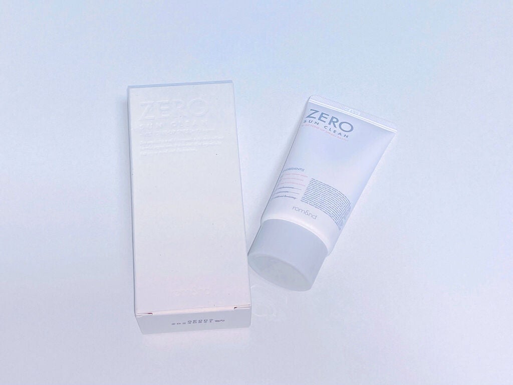 ゼロサンクリーン/rom&nd/日焼け止めクリームを使ったクチコミ(1枚目)