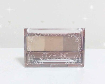 ノーズ&アイブロウパウダー/CEZANNE/パウダーアイブロウを使ったクチコミ(1枚目)