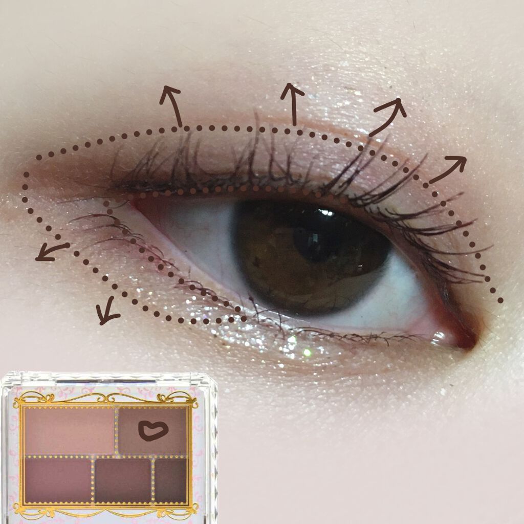 スマッジジェルアイライナー ロイヤルブラウン/LB/ジェルアイライナーを使ったクチコミ（3枚目）