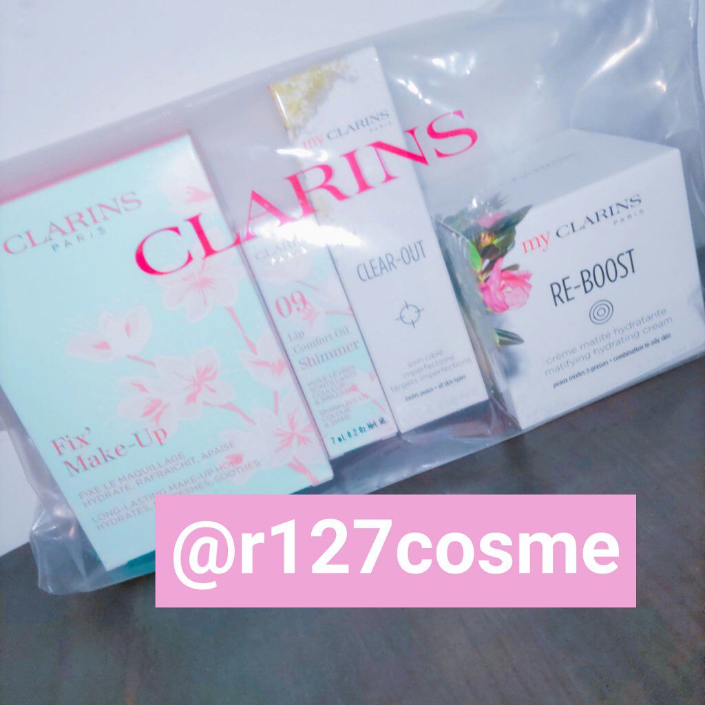 フィックス メイクアップ sp22 天人花をイメージした軽やかな香り(限定)/CLARINS/ミスト状化粧水を使ったクチコミ（2枚目）