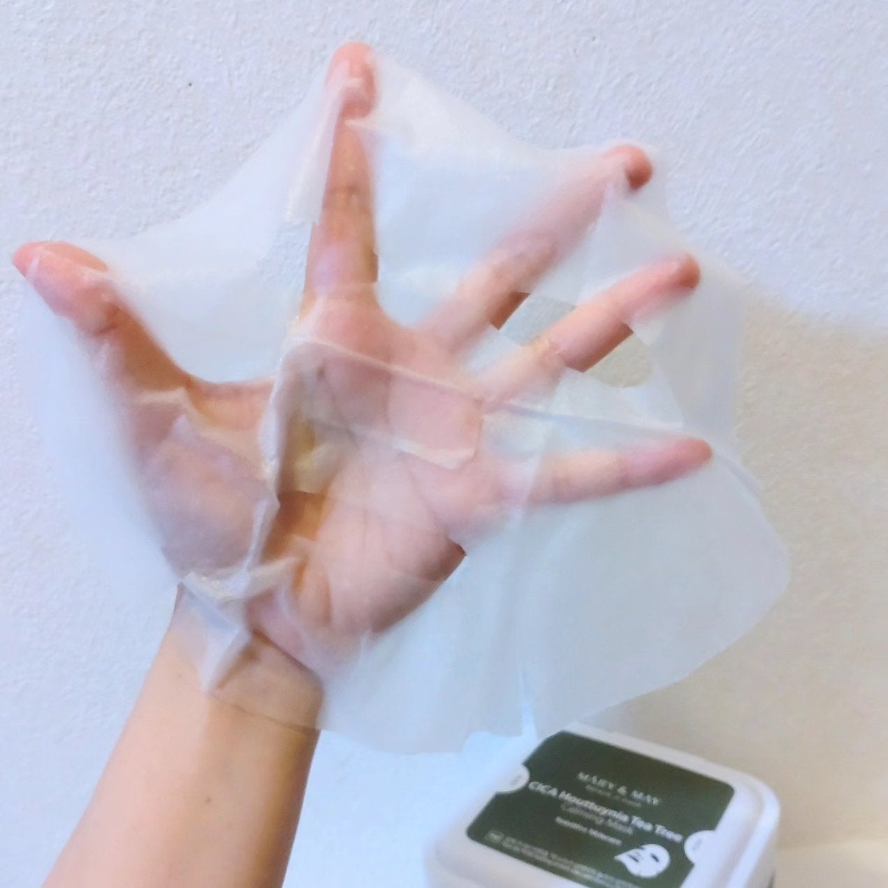 シカドクダミ+ティーツリーカーミングマスク/MARY&MAY/シートマスク・パックを使ったクチコミ(8枚目)