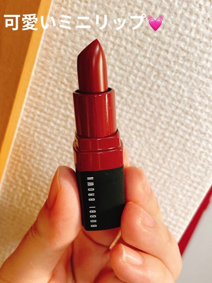 クラッシュド リップ カラー/BOBBI BROWN/口紅を使ったクチコミ(1枚目)